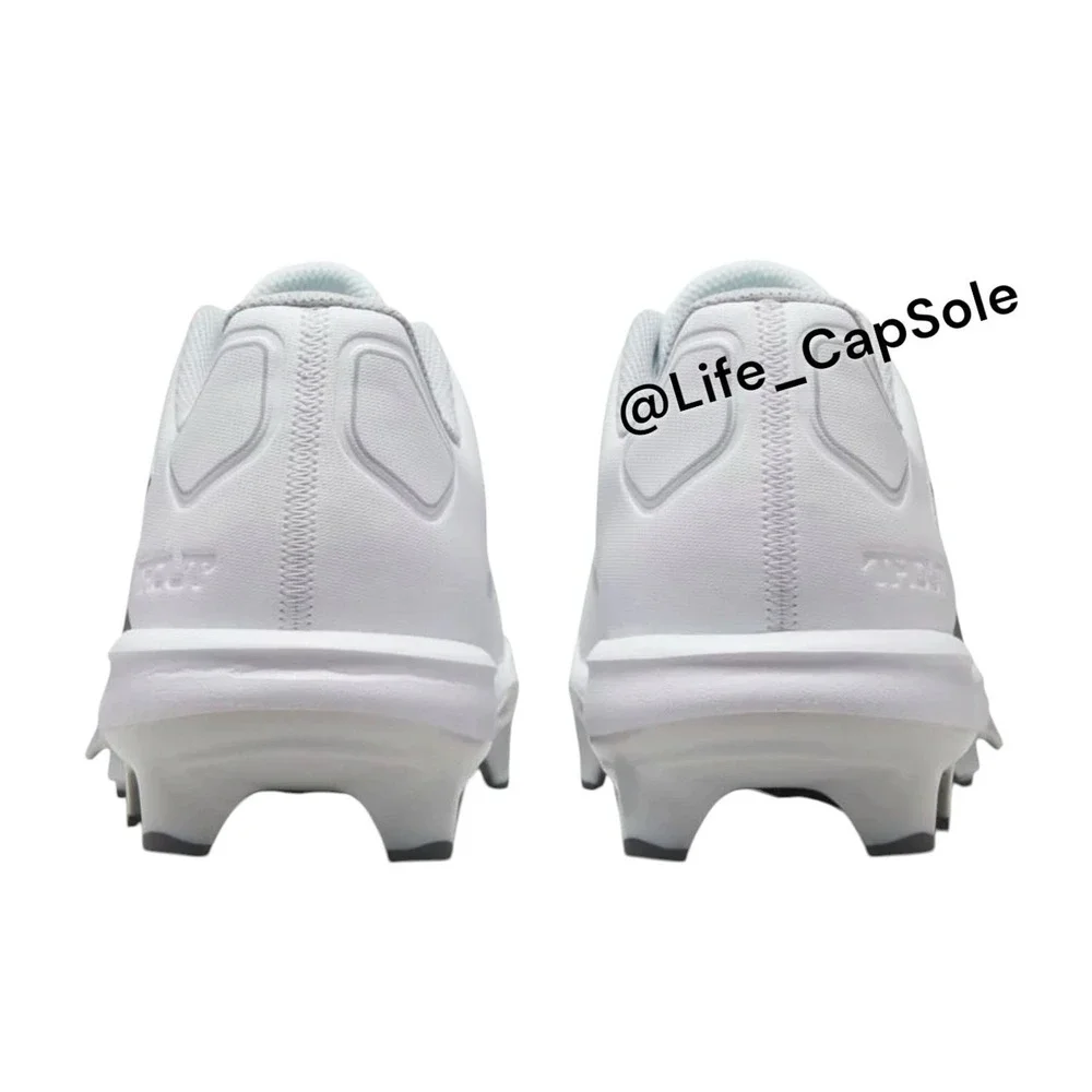Size 10.5 Nike Force Trout 8 Pro MCS Baseball Cleats White CZ5914-100 Men's New